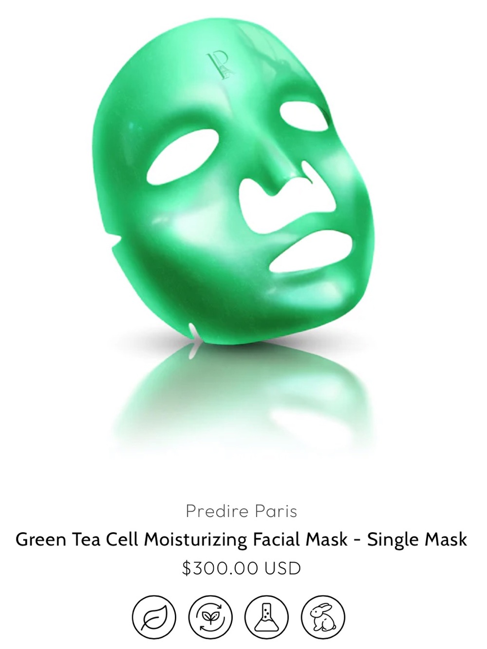 Green Tea Cell Moisturizing Facial Mask Prédiré